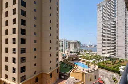 Apartment - 2 Bedrooms - 2 Bathrooms for rent in Al Fattan Hotel Apartment - Al Fattan Marine Towers - Jumeirah Beach Residence - Dubai
