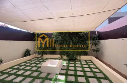 Terrace image for: Townhouse - 3 Bedrooms - 4 Bathrooms for sale in Nasma Residences - Aljada - Sharjah, Image 1