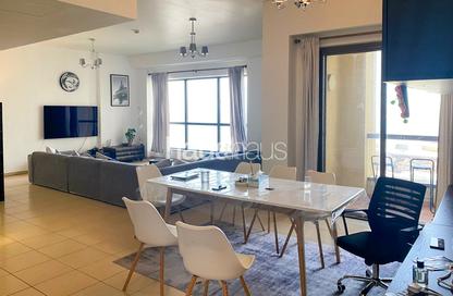 Apartment - 3 Bedrooms - 3 Bathrooms for rent in Rimal 4 - Rimal - Jumeirah Beach Residence - Dubai