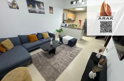 Apartment - 1 Bedroom - 1 Bathroom for rent in Al Naemiya Tower 3 - Al Naemiya Towers - Al Nuaimiya - Ajman