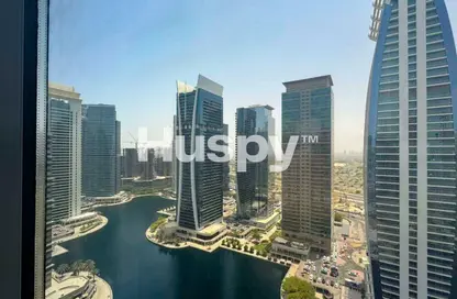 Apartment - 2 Bedrooms - 3 Bathrooms for rent in Green Lakes Towers - JLT Cluster S - Jumeirah Lake Towers - Dubai
