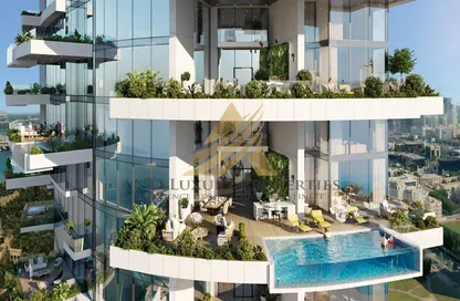 Pool image for: Apartment - 1 Bedroom - 1 Bathroom for sale in Cavalli Casa Tower - Al Sufouh 2 - Al Sufouh - Dubai, Image 1