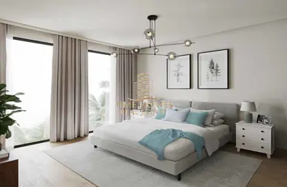Room / Bedroom image for: Apartment - 3 Bedrooms - 4 Bathrooms for sale in Grove - Town Square - Dubai, Image 1