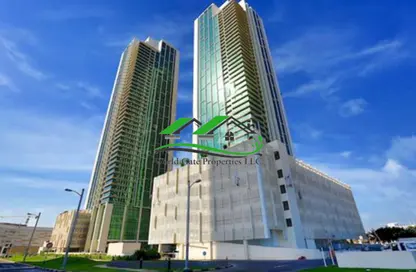 Apartment - 2 Bedrooms - 3 Bathrooms for rent in Ocean Terrace - Marina Square - Al Reem Island - Abu Dhabi