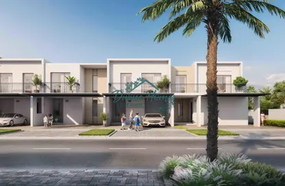 Outdoor House image for: Townhouse - 3 Bedrooms - 3 Bathrooms for sale in Greenview - EMAAR South - Dubai South (Dubai World Central) - Dubai, Image 1
