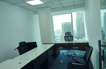 Business Centre - Studio - 3 Bathrooms for rent in The Prime Tower - Business Bay - Dubai
