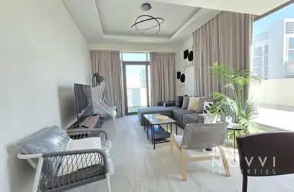 Apartment - 1 Bedroom - 2 Bathrooms for rent in Farhad Azizi Residence - Al Jaddaf - Dubai Apartment - 1 Bedroom - 2 Bathrooms for rent in Farhad Azizi Residence - Al Jaddaf - Dubai