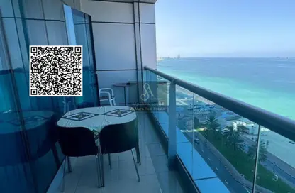 دوبلكس - 3 غرف نوم - 5 حمامات للايجار في مساكن كورنيش عجمان - طريق كورنيش عجمان - عجمان
