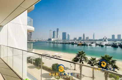 Apartment - 3 Bedrooms - 4 Bathrooms for rent in Palace Beach Residence Tower 1 - Palace Beach Residence - EMAAR Beachfront - Dubai Harbour - Dubai