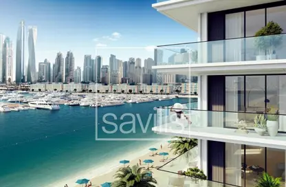 Apartment - 3 Bedrooms - 4 Bathrooms for sale in Beach Mansion - EMAAR Beachfront - Dubai Harbour - Dubai