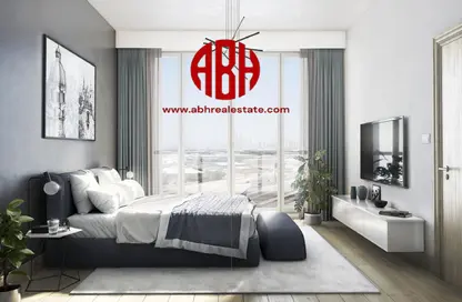 صورة لـ غرفة- غرفة النوم شقة - 2 غرف نوم - 3 حمامات للبيع في عزيزي اورا - جبل علي - دبي ، صورة رقم 1