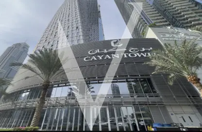 Apartment - 1 Bathroom for sale in Cayan Tower - Dubai Marina - Dubai