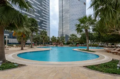 Apartment - 1 Bedroom - 2 Bathrooms for sale in The Gate Tower 1 - Shams Abu Dhabi - Al Reem Island - Abu Dhabi