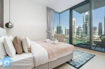 Apartment - 1 Bedroom - 1 Bathroom for rent in LIV Residence - Dubai Marina - Dubai