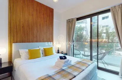 Room / Bedroom image for: Apartment - 1 Bathroom for rent in Euro Residence - Barsha Heights (Tecom) - Dubai, Image 1