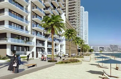 Apartment - 1 Bedroom - 2 Bathrooms for sale in Beach Mansion - EMAAR Beachfront - Dubai Harbour - Dubai