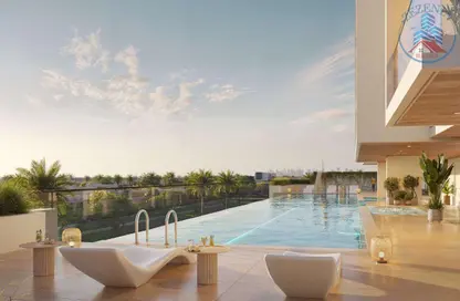 شقة - غرفة نوم - 2 حمامات للبيع في برج بليس - مجمع دبي ريزيدنس - دبي لاند - دبي