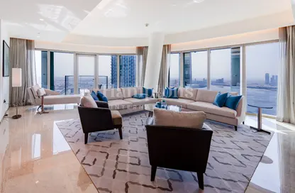 Apartment - 4 Bedrooms - 4 Bathrooms for rent in Address Harbour Point Tower 1 - Address Harbour Point - Dubai Creek Harbour (The Lagoons) - Dubai