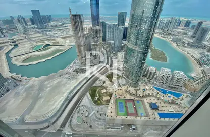 Apartment - 3 Bedrooms - 4 Bathrooms for rent in The Gate Tower 1 - Shams Abu Dhabi - Al Reem Island - Abu Dhabi