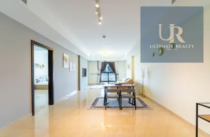 شقة - غرفة نوم - 2 حمامات للايجار في أبراج رياح - الجداف - دبي