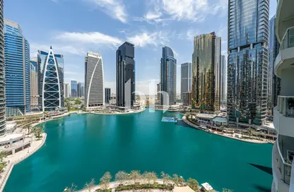 Apartment - Studio - 1 Bathroom for rent in Lake Terrace - JLT Cluster D - Jumeirah Lake Towers - Dubai