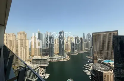 Apartment - 2 Bedrooms - 2 Bathrooms for sale in Silverene Tower A - Silverene - Dubai Marina - Dubai