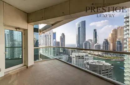 Apartment - 4 Bedrooms - 5 Bathrooms for sale in Trident Waterfront - Dubai Marina - Dubai