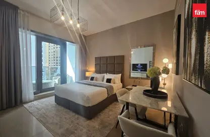 Apartment - Studio - 1 Bathroom for rent in Sparkle Tower 2 - Sparkle Towers - Dubai Marina - Dubai