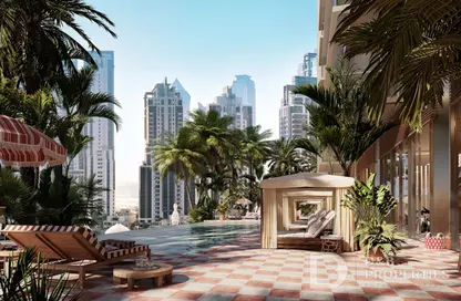 Outdoor Building image for: Apartment - 3 Bedrooms - 4 Bathrooms for sale in 25Hours Heimat - Downtown Dubai - Dubai, Image 1