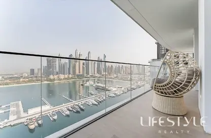 Apartment - 3 Bedrooms - 4 Bathrooms for rent in Palace Beach Residence - EMAAR Beachfront - Dubai Harbour - Dubai