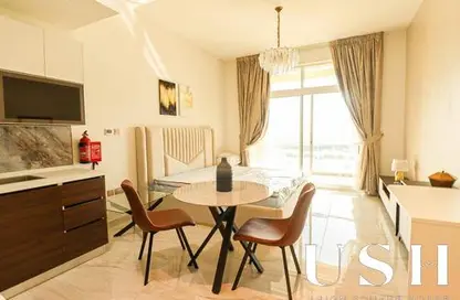 Dining Room image for: Apartment - 1 Bathroom for rent in Jewelz by Danube - Arjan - Dubai, Image 1