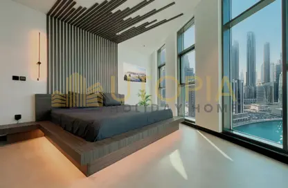 شقة - غرفة نوم - 1 حمام للايجار في 15 نورث سايد - الخليج التجاري - دبي