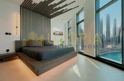شقة - غرفة نوم - 1 حمام للايجار في 15 Northside - Tower 1 - 15 نورث سايد - الخليج التجاري - دبي