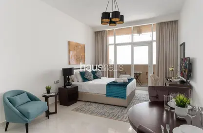 Room / Bedroom image for: Apartment - 1 Bathroom for rent in Ghalia - District 18 - Jumeirah Village Circle - Dubai, Image 1
