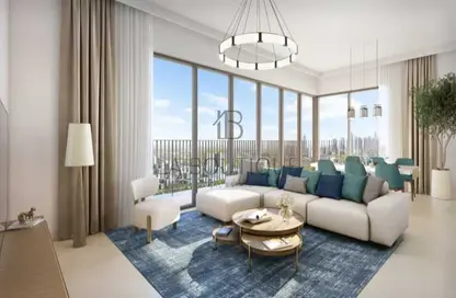 Apartment - 2 Bedrooms - 2 Bathrooms for sale in Seapoint - EMAAR Beachfront - Dubai Harbour - Dubai