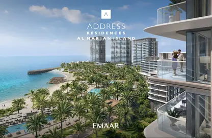 Apartment - 3 Bedrooms - 3 Bathrooms for sale in Address Residences - Al Marjan Island - Ras Al Khaimah
