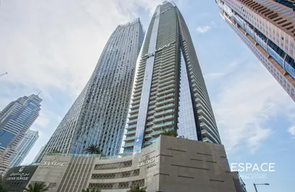 Apartment - 1 Bedroom - 2 Bathrooms for rent in Damac Heights - Dubai Marina - Dubai