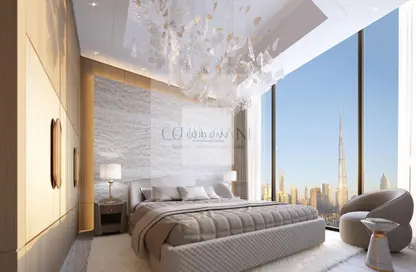 Apartment - 1 Bedroom - 2 Bathrooms for sale in Tiger Sky Tower - Business Bay - Dubai