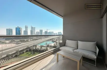Balcony image for: Apartment - Studio - 1 Bathroom for rent in Elite Downtown Residence - Downtown Dubai - Dubai, Image 1