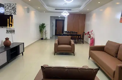 Apartment - 2 Bedrooms - 2 Bathrooms for sale in Corniche Tower - Ajman Corniche Road - Ajman