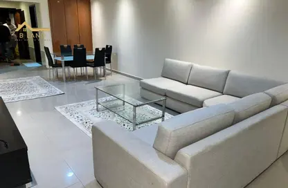 Apartment - 2 Bedrooms - 2 Bathrooms for rent in Corniche Tower - Ajman Corniche Road - Ajman