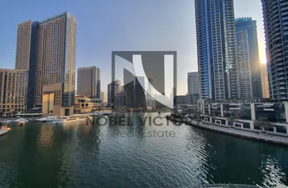 Water View image for: Apartment - 2 Bedrooms - 4 Bathrooms for sale in Continental Tower - Dubai Marina - Dubai, Image 1