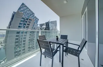 Balcony image for: Apartment - 2 Bedrooms - 2 Bathrooms for rent in Vera Residences - Business Bay - Dubai, Image 1