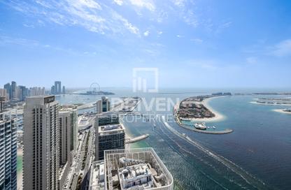 Apartment - 3 Bedrooms - 4 Bathrooms for sale in Grand Bleu Tower 1 - EMAAR Beachfront - Dubai Harbour - Dubai