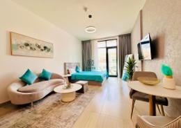 Living / Dining Room image for: Studio - 1 bathroom for rent in Pantheon Elysee II - Jumeirah Village Circle - Dubai, Image 1