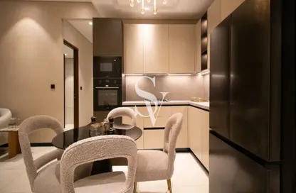 صورة لـ مطبخ شقة - 3 غرف نوم - 4 حمامات للبيع في ماركيز جاليريا - ارجان - دبي ، صورة رقم 1
