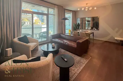 شقة - غرفة نوم - 2 حمامات للايجار في برج بلاكلي - بارك أيلندز - دبي مارينا - دبي