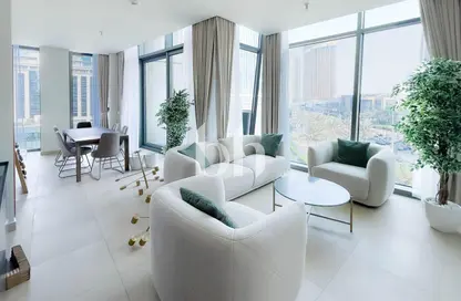 شقة - 3 غرف نوم - 5 حمامات للايجار في برج فيستا - برج فيستا - دبي وسط المدينة - دبي