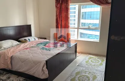 Apartment - 1 Bedroom - 2 Bathrooms for rent in Orient Tower 1 - Orient Towers - Al Bustan - Ajman