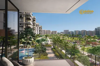 Outdoor Building image for: Apartment - 3 Bedrooms - 3 Bathrooms for sale in Elvira - Park Heights - Dubai Hills Estate - Dubai, Image 1